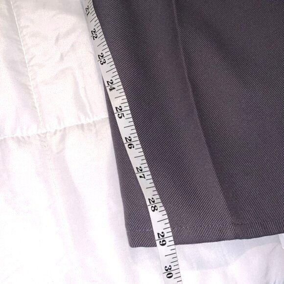 Wrangler Mens Gray Twill Pants Size 38x30 Straight Leg Classic Fit Durable Casua - Picture 4 of 10